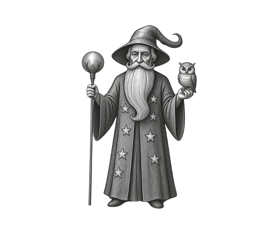 The Magician archetype illustration